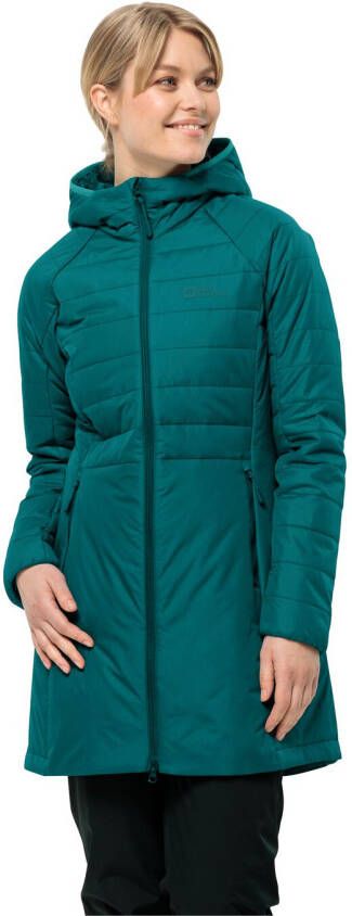 Jack Wolfskin Lapawa Ins Coat Women Winterjas Dames XXL sea green sea green