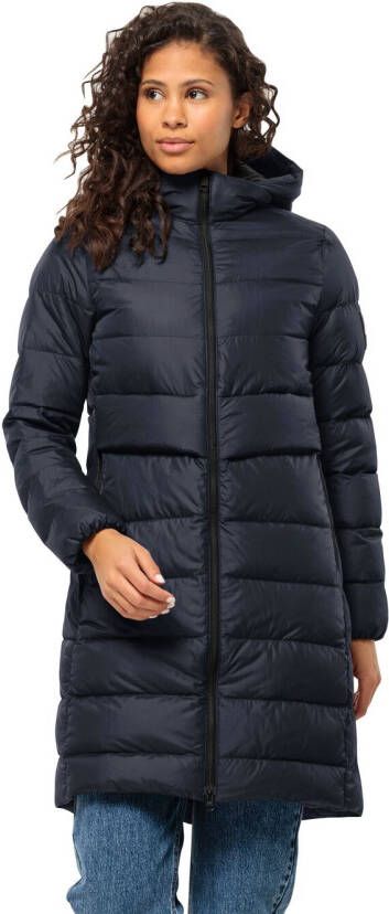 Jack Wolfskin Lenauplatz Coat Women Donsjas Dames XXL blue night blue