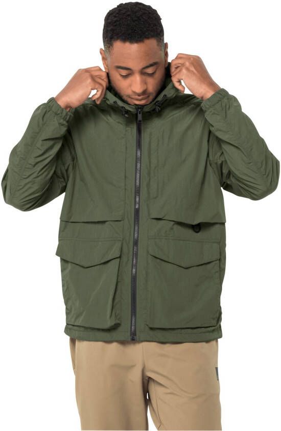 Jack Wolfskin Lightsome Wander Jacket Men Jack voor- en najaar Heren L greenwood