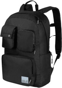 Jack Wolfskin London Backpack Rugzak met laptop-vak one size grijs ultra black