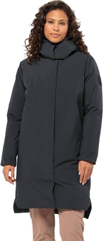 Jack Wolfskin Luisenplatz Coat Women RDS Donsjas Dames XL phantom