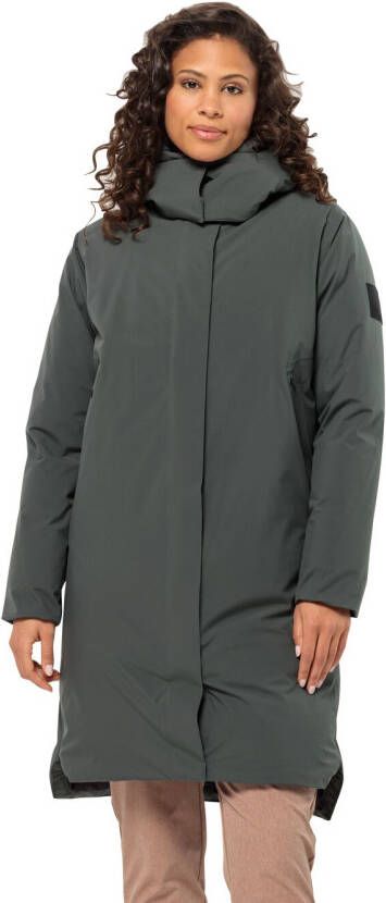 Jack Wolfskin Luisenplatz Coat Women RDS Donsjas Dames XXL slate green slate green