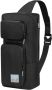 Jack Wolfskin Lyon Cross Over Schoudertas met tabletvak one size grijs ultra black - Thumbnail 1