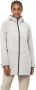 Jack Wolfskin Mainkai Long Jacket Women Regenjack Dames XXL silver cloud silver cloud - Thumbnail 1