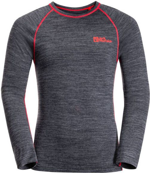 Jack Wolfskin Merino Baselayer SET Kids Functioneel ondergoed Kinderen 152 blue night blue