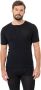 Jack Wolfskin Merino Shortsleeve Men Merinos functioneel shirt Heren XXL black - Thumbnail 1