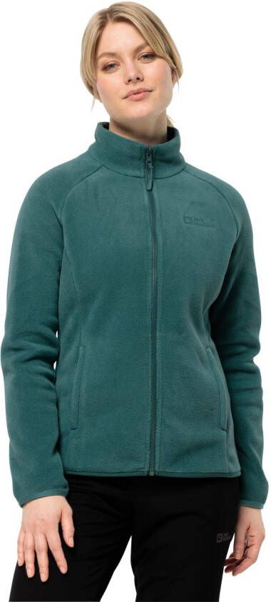 Jack Wolfskin Moonrise FZ Women Fleece jack Dames XS petrol