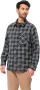 Jack Wolfskin Morgenluft Shirt Men Flanellen overhemd Heren XL night blue 41 night blue 41 - Thumbnail 2
