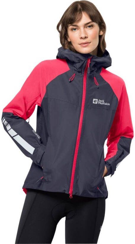 Jack Wolfskin Morobbia 2L Jacket Women Regenjack Dames M graphite