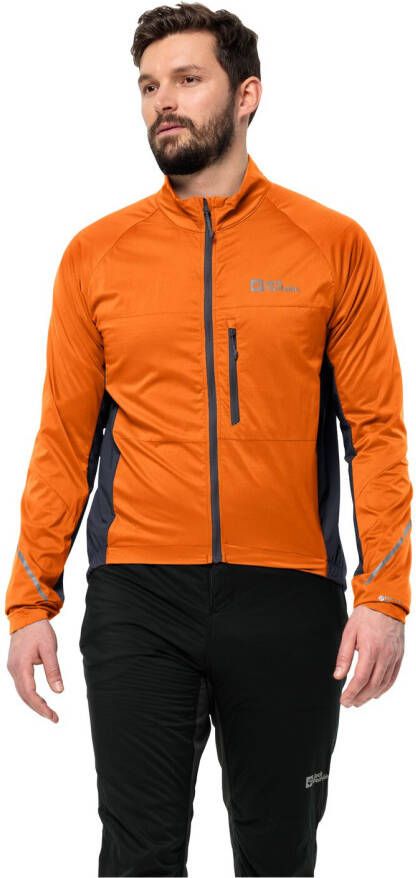 Jack Wolfskin Morobbia Alpha Ins Jacket Men Zeer goed ademend fietsjack Heren XL oranje blood orange