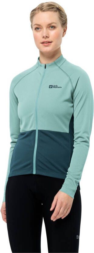 Jack Wolfskin Morobbia FZ L S Women Functioneel fietsjack Dames XXL sea foam sea foam