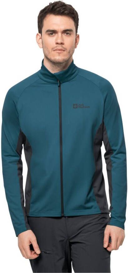 Jack Wolfskin Morobbia FZ Men Fleece jack Heren XL blue coral blue coral
