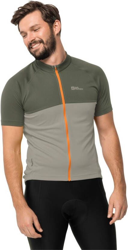 Jack Wolfskin Morobbia FZ T-Shirt Men L misty green misty green