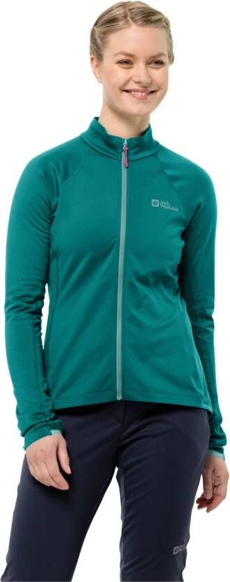 Jack Wolfskin Morobbia FZ Women Fietsjack Dames XXL petrol