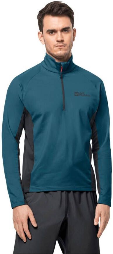 Jack Wolfskin Morobbia HZ Men Fleece trui Heren XXL blue coral blue coral