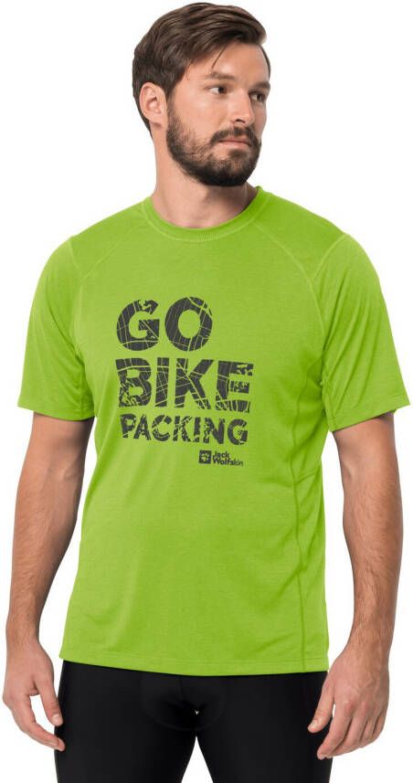 Jack Wolfskin Morobbia Vent Support System T-Shirt Men Functioneel shirt Heren M fresh green fresh green