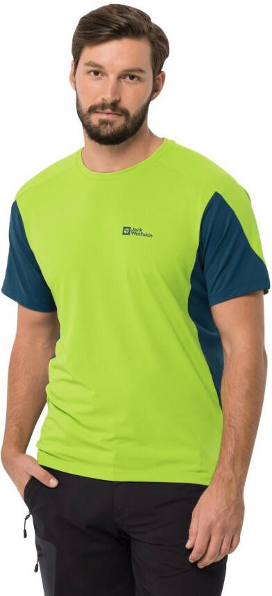 Jack Wolfskin Narrows T-Shirt Men Functioneel shirt Heren S fresh green fresh green - Foto 1