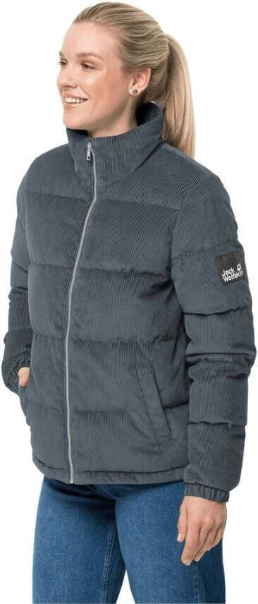 Jack Wolfskin Nature Corduroy Jacket Women Donsjack Dames S slate blue slate blue
