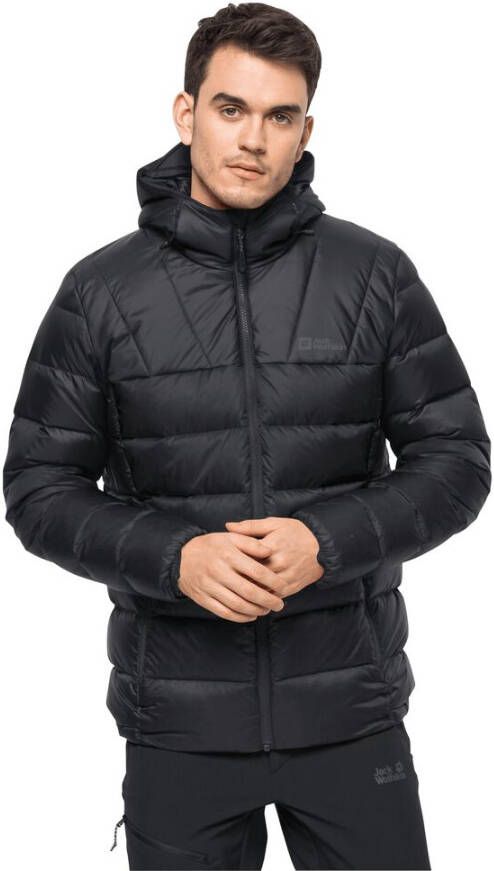 Jack Wolfskin Nebelhorn Down Hoody Men Donsjack Heren XXXL black