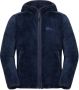 Jack Wolfskin Nepali Jacket Kids Fleece jack Kinderen 164 blue night blue - Thumbnail 1