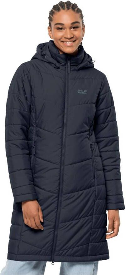 Jack Wolfskin North York Coat Women Winterjas dames XXL blue night blue