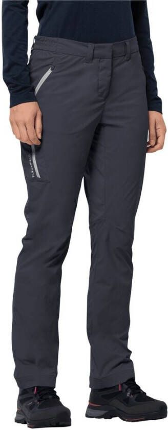 Jack Wolfskin Overland Pants Women Softshell-wandelbroek Dames 42 graphite
