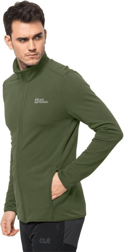 Jack Wolfskin Packs & GO FZ Men Fleece jack Heren M groen greenwood