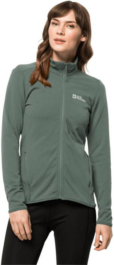 Jack Wolfskin Packs & GO FZ Women Fleece jack Dames S groen hedge green