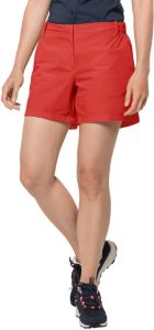 Jack Wolfskin Packs & GO Short Women Korte wandelbroek Dames XS rood tango orange
