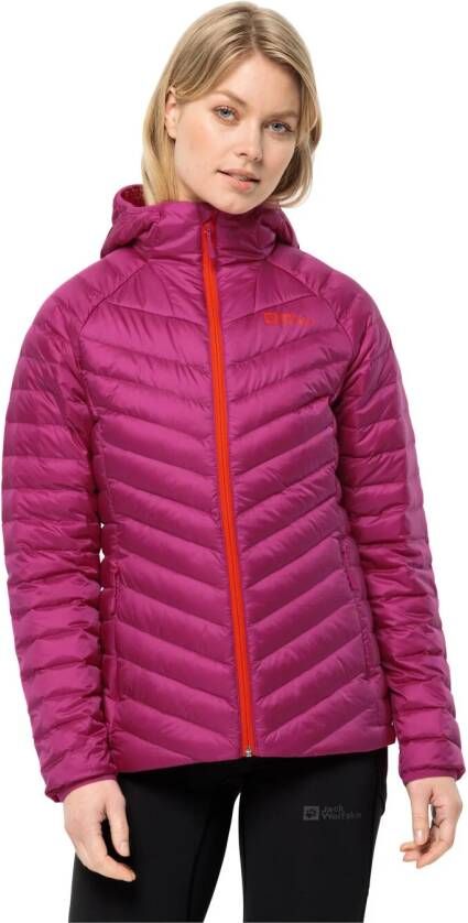 Jack Wolfskin Passamani Down Hoody Women Donsjack Dames XS new magenta new magenta