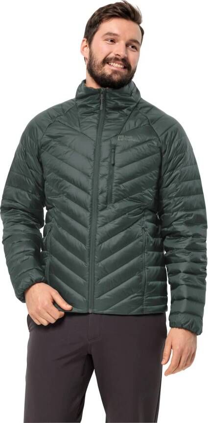 Jack Wolfskin Passamani Down Jacket Men Donsjack Heren XXXL black olive black olive