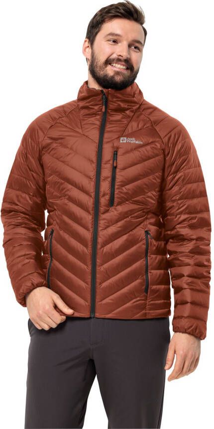 Jack Wolfskin Passamani Down Jacket Men Donsjack Heren XXL carmine