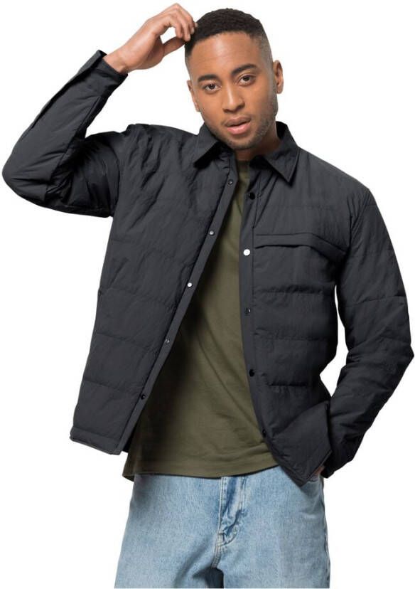 Jack Wolfskin Pergamon Padded Shirt Men Isolerend jack Heren XL phantom