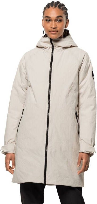 Jack Wolfskin Pergamon Parka Women Waterdichte donsjas Dames XXL winter pearl winter pearl