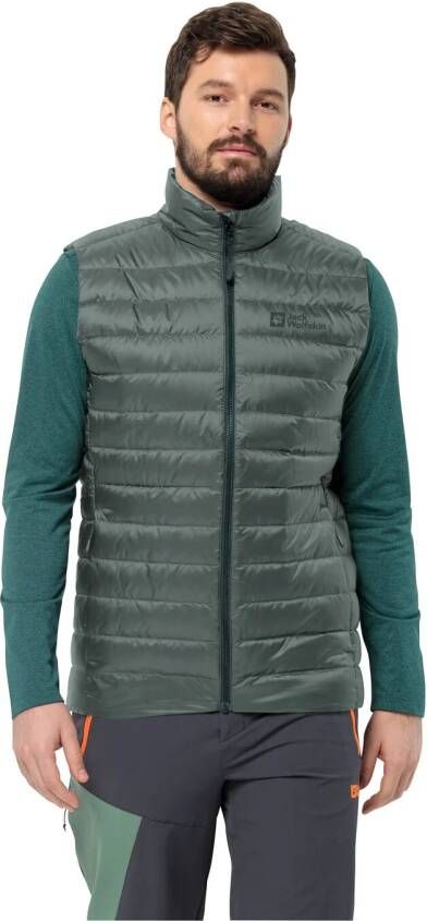 Jack Wolfskin Pilvi Down Vest Men RDS Donzen bodywarmer Heren XXXL hedge green Hedge Green