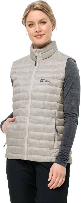 Jack Wolfskin Pilvi Down Vest Women RDS Donzen bodywarmer Dames XXL dove