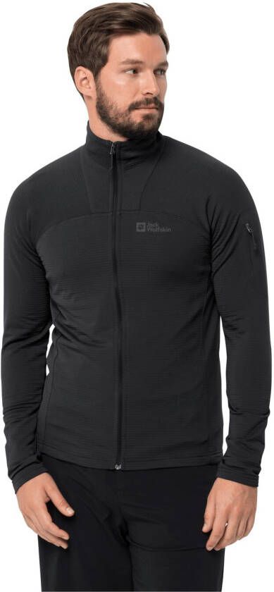 Jack Wolfskin Prelight FZ Men Fleece jack Heren XXL zwart black