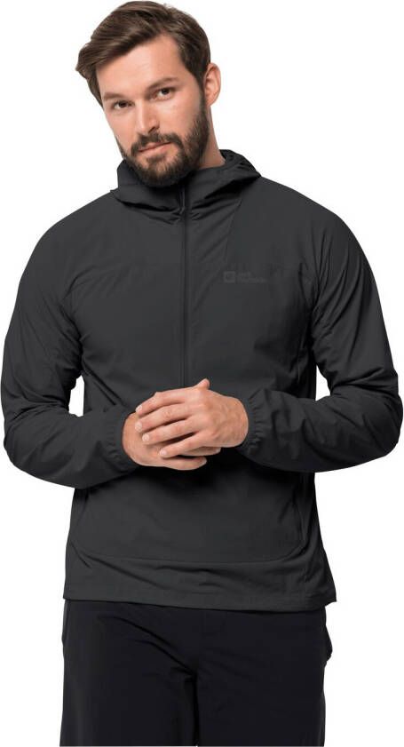 Jack Wolfskin Prelight Overhead Men Softshelljack Heren XL zwart black