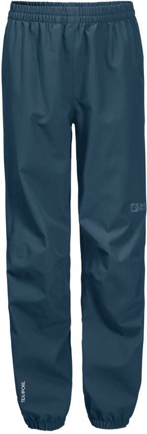 Jack Wolfskin Rainy Days Pants Kids Kinderen regenbroek 140 dark sea dark sea