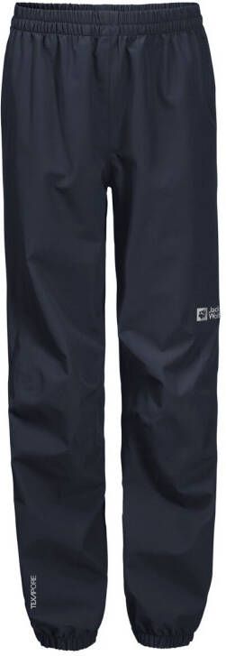 Jack Wolfskin Rainy Days Pants Kids Kinderen regenbroek 164 blue night blue
