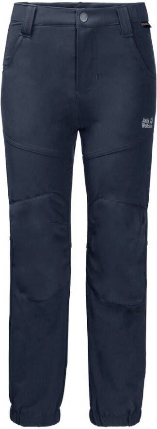 Jack Wolfskin Rascal Winter Pants Kids Softshellbroek Kinderen 116 blue night blue