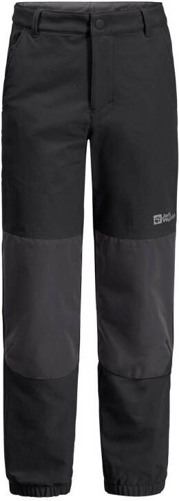 Jack Wolfskin Rascal Winter Pants Kids Softshellbroek Kinderen 116 black