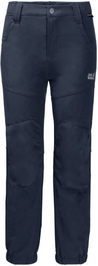 Jack Wolfskin Rascal Winter Pants Kids Softshellbroek Kinderen 164 blue night blue