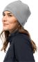 Jack Wolfskin Real Stuff Beanie muts One Size slate grey Slate Grey - Thumbnail 1
