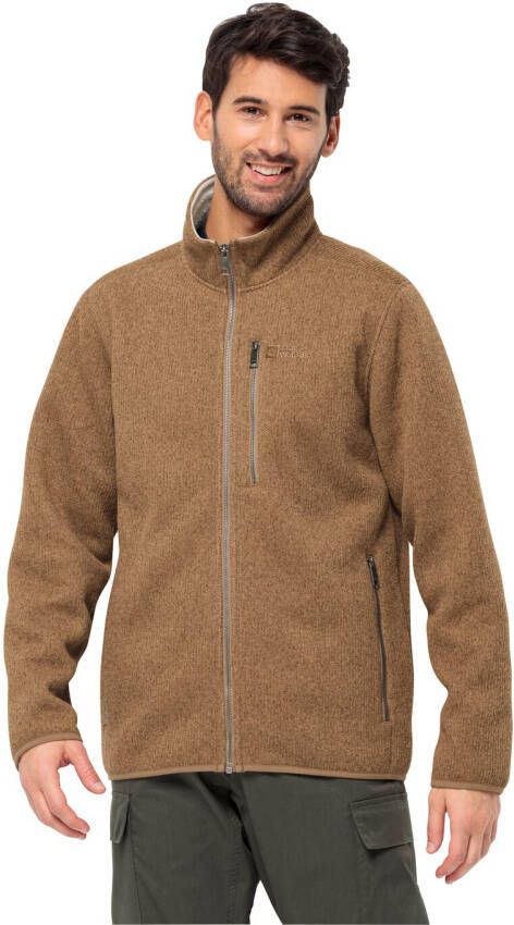 Jack Wolfskin Robson Fjord Jacket Fleece jack Heren XL chipmunk