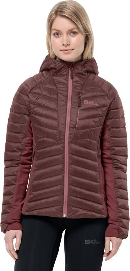 Jack Wolfskin Routeburn Pro Ins Jacket Women Isolerend jack Dames L dark maroon dark maroon