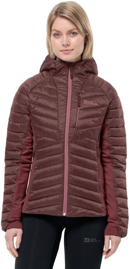 Jack Wolfskin Routeburn Pro Ins Jacket Women Isolerend jack Dames XXL dark maroon dark maroon