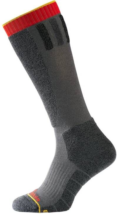 Jack Wolfskin SKI Merino Sock H C Skisokken van merinoswol 38-40 dark grey Dark Grey