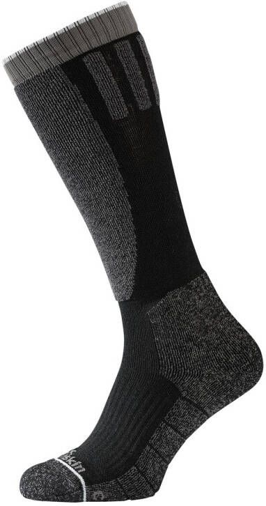 Jack Wolfskin SKI Merino Sock H C Skisokken van merinoswol 38-40 zwart black