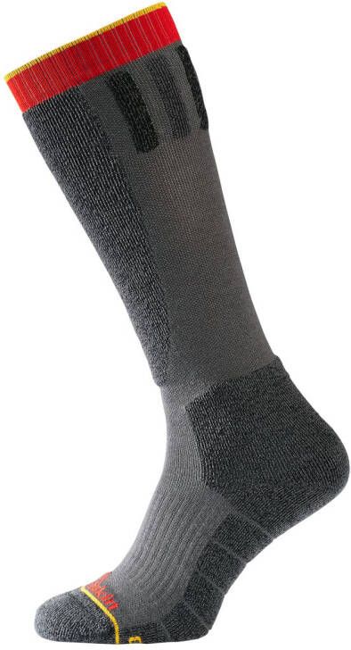 Jack Wolfskin SKI Merino Sock H C Skisokken van merinoswol 41-43 dark grey Dark Grey